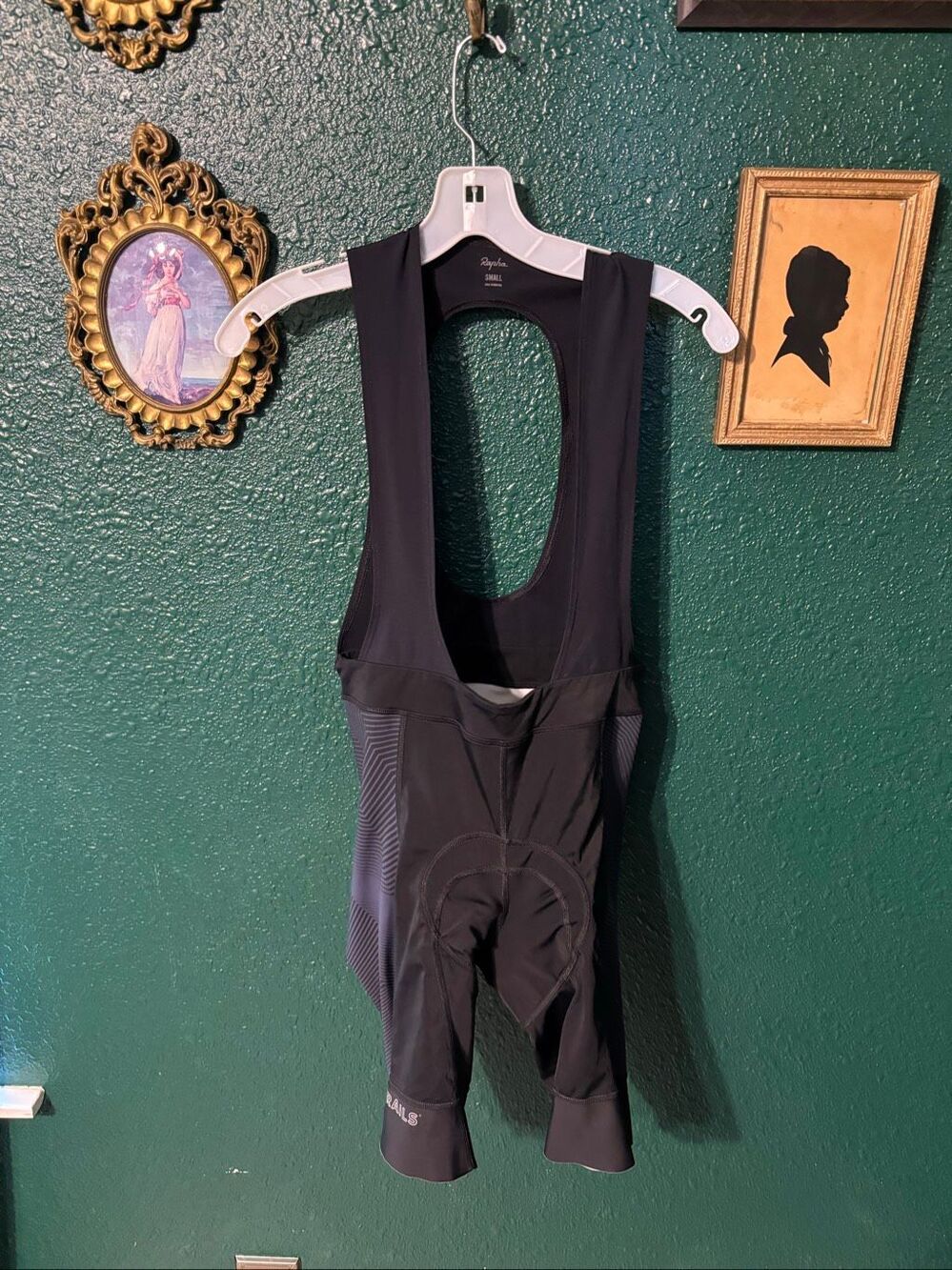 Rapha Men Training Bib Shorts - Small - Black Ozark Trail